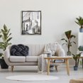 thumbnail image 3 of Stupell Industries White Staircase Architecture Travel & Places Painting Gray Floater Framed Canvas Art Print Wall Art, 25 x 31, 3 of 10