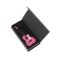 thumbnail image 5 of Wweixi Mini Modèle de Guitare Classique Rose avec Support d'Exposition Fournitures en Bois 1/6, 5 of 5
