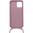 thumbnail image 2 of Funda compatible con iPhone 14 Pro Max (6,7"), funda para teléfono móvil, collar de silicona con cordón, funda de TPU para iPhone 14 Pro Max (6,7"), color oro rosa, 2 of 5