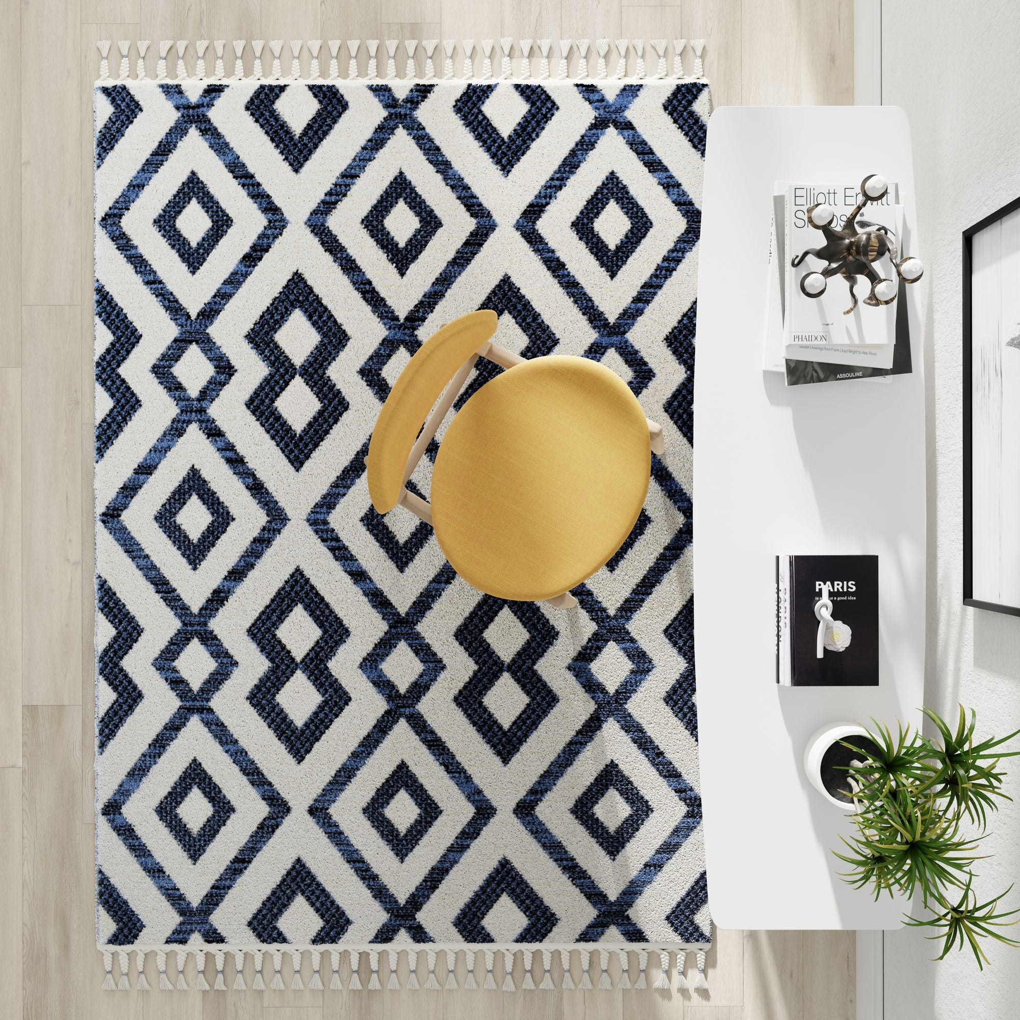 Mason Brooks Catalan IB50B Transitional Geometric 2'6" X 4' Area Rug