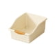thumbnail image 2 of Caja de almacenamiento multifuncional con ruedas y poleas | Cesta de plástico de gran capacidad para baño, cocina y hogar | 28 x 21,5 x 13,3 cm | 1 unidad, 2 of 6