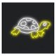 thumbnail image 1 of Letrero De Neón Tortuga Para Habitación Infantil, Acuario, Decoración Casa Playa Lindo Letrero LED Pared Con Temática Oceánica 52cm, 1 of 2