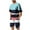 C-Sky Blue, variant on Wyobmus 2 Piece Outfits for Men Short Sleeve Round Neck Summer Striped Tshirt And Drawstring Casual Shorts Summer Tracksuit A-Black