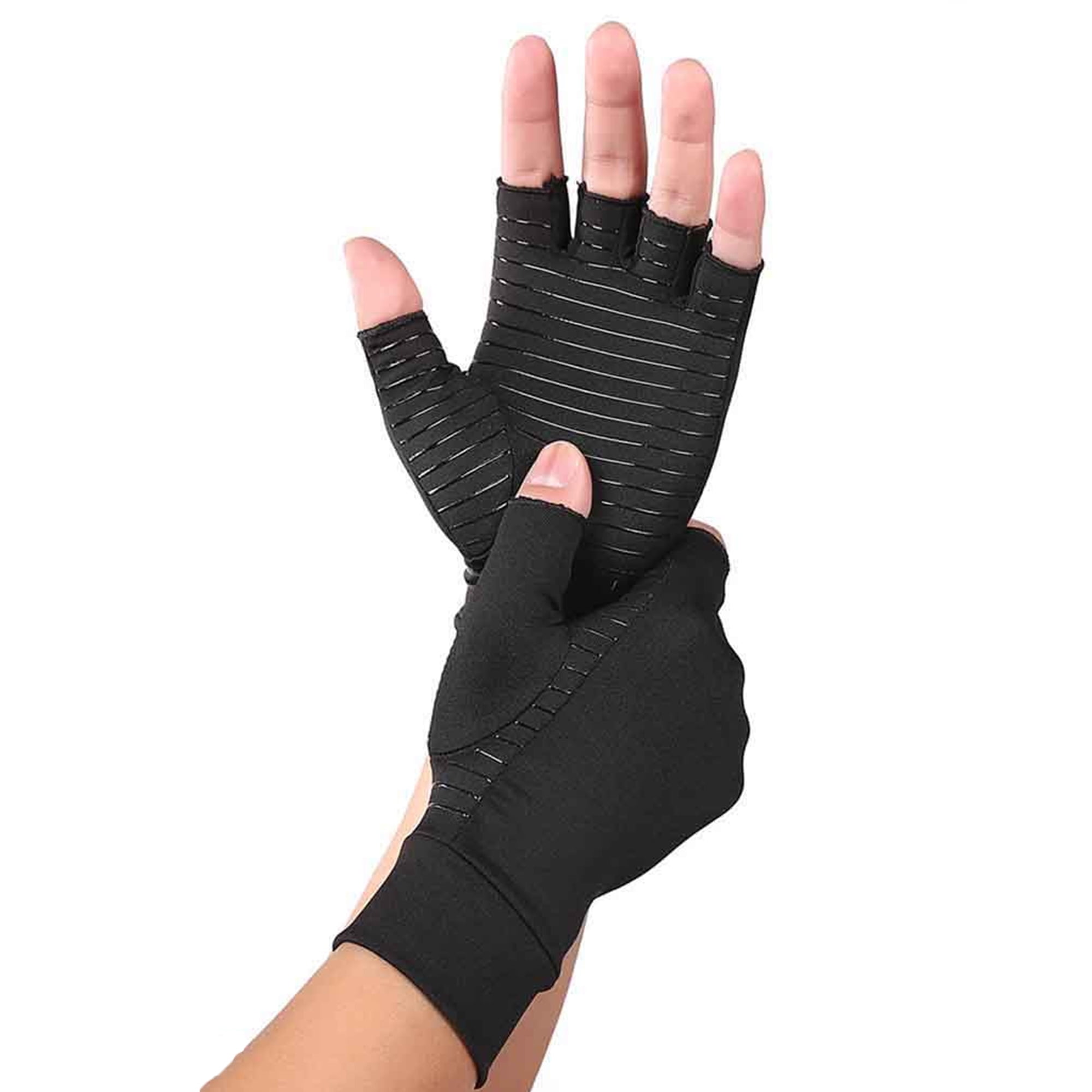 CFR Copper Compression Gloves Therapy Gloves Wrist Brace Elastic Full Open Fingers Hand Arthritis Joint Pain Relief Wrist Wraps