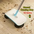 thumbnail image 1 of Hand Pushed Sweeping And Mopping With Dustpan Set - 2 In 1 Mop For Cleaning Floor Household And Offiice, 1 of 4