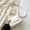 White, variant on Candy Color Shoulder Bags For Women Solid Color Pu Leather Mini Crossbody Bag Casual Female Messenger Handbag Purse Totes Clutch