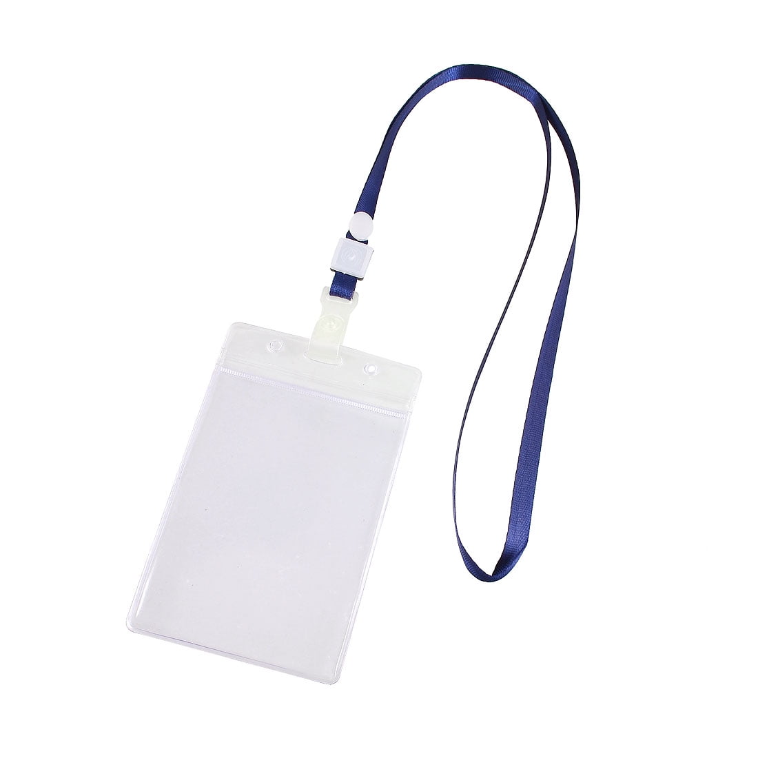 unique bargains unique bargains 2pcs adjustable navy blue lanyard