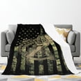 thumbnail image 2 of Yibo Soccer Blanket Super Soft Plush Cozy Warm Bed Blankets Lightweight Microfiber Flannel Blankets for Couch, Bed, Sofa, 2 of 7