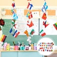 thumbnail image 3 of Banderas de 32 países para decoración de fiestas, banderines decorativos para colgar, banderines de países, 3 of 6