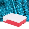 thumbnail image 4 of Belle Coque de Protection, Boîtier à Surface Lisse Antipoussière, Prise Transparente à Haute Durabilité de Remplacement pour Raspberry Pi 4B Résistance à la Corrosion Noir Rouge,Noir,Blanc Rouge, 4 of 8