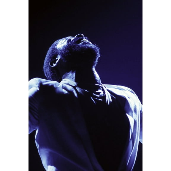 Marvin Gaye performing Photo Print (24 x 30)