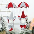 thumbnail image 4 of Christmas Parachute Gnome Xmas Decorations Home Decor Grey Red Gonk Ornament Red Hat, 4 of 6