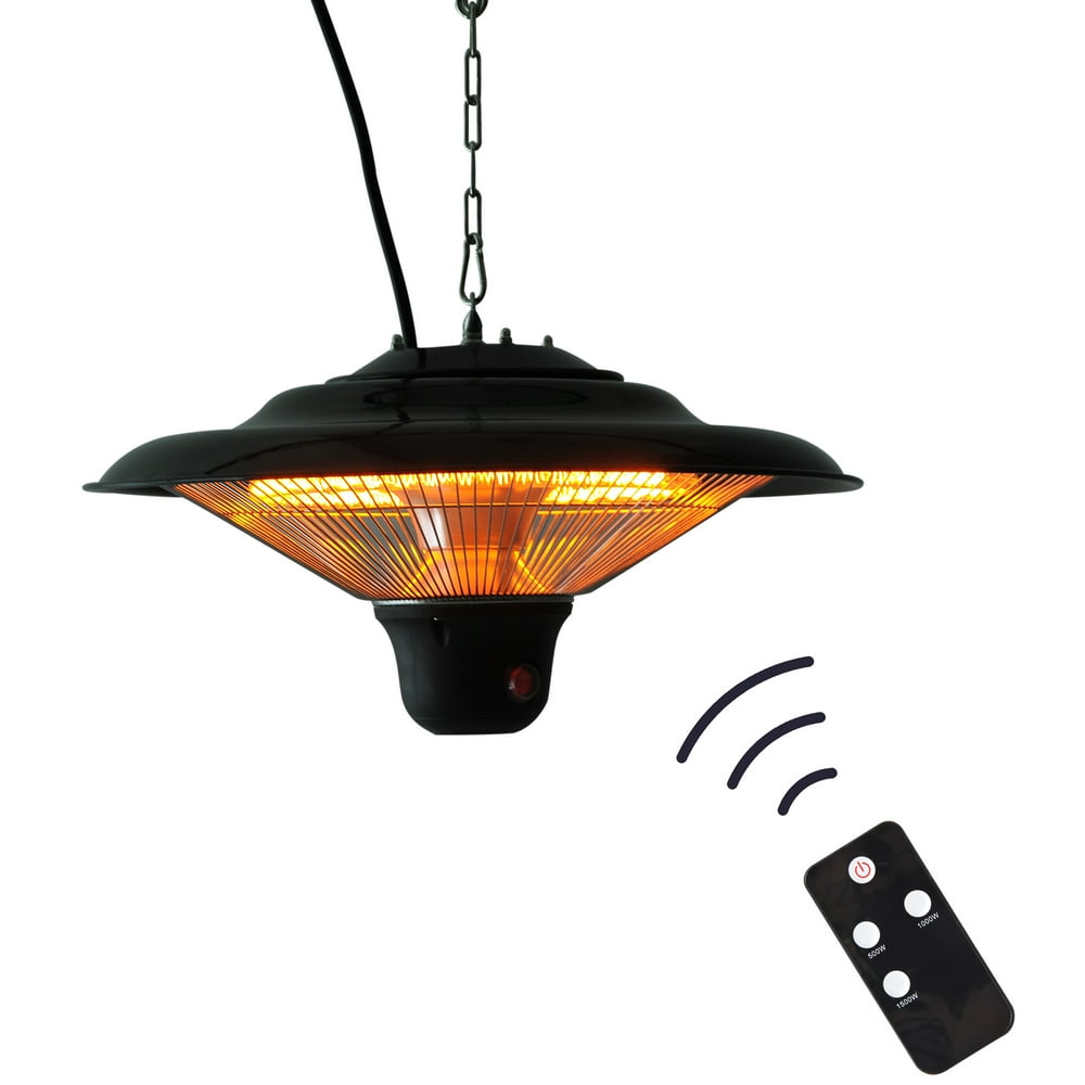 Outsunny 16" 1500 Watt Indoor Outdoor Ceiling Mounted Electric Patio