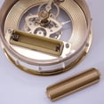 thumbnail image 4 of Inserto de reloj Zulema de cuarzo esqueleto con pilas, 4 of 8