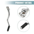 thumbnail image 3 of Unique Bargains 15mm Shaft Dia S Type Motorcycle Engine Kick Start Starter Lever Silver Tone, 3 of 3