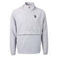 thumbnail image 2 of Men's Cutter & Buck Gray San Diego Padres Charter Eco Recycled Anorak Half-Zip Hoodie Jacket, 2 of 3