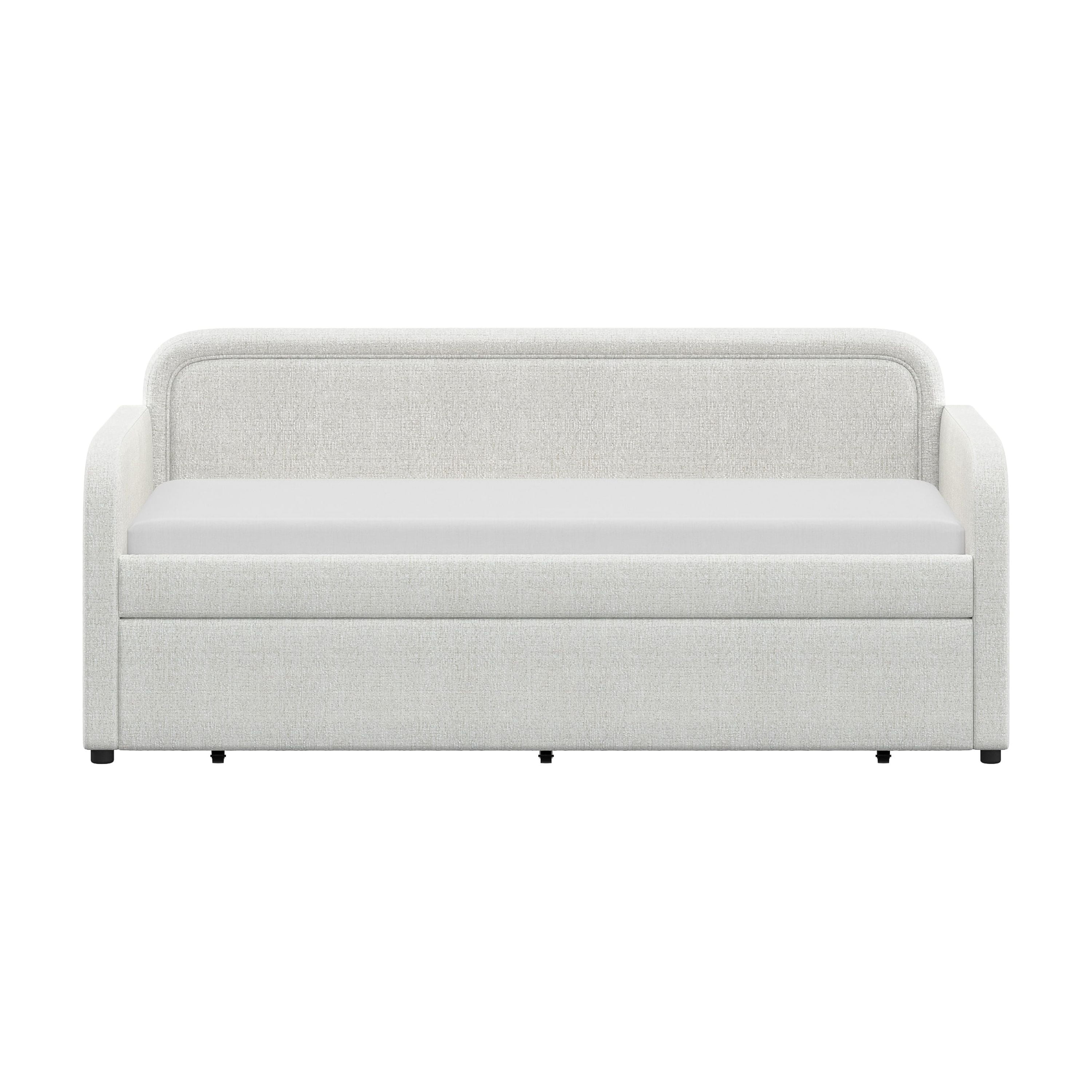 Better Homes & Gardens Juliet Twin Boucle Daybed with Trundle, Ivory