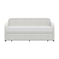 thumbnail image 5 of Better Homes & Gardens Juliet Twin Boucle Daybed with Trundle, Ivory, 5 of 17