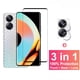 thumbnail image 2 of Mica Realme 10 Pro Plus 5G Protector De Pantalla Para Realme C33 C30 C35 C25 C21 C12 C15 C31 9 GT 3T 2T Narzo 50 5G Película Protectora De Vidrio Templado + Cámara + De Fibra De Carbono hidrogel Gao Jiahui unisex, 2 of 2