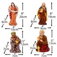 Nativity Set Nativity Scene Holidays Décor Christmas Stable Birthday Gift 11 Piece 8''