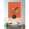 thumbnail image 2 of Nature'S Symphony Japanese Ikebana Floral Art Poster Wall Art, Modern Wall Decor For Living Room Bedroom, 8x12 UNFRAMED, 2 of 3