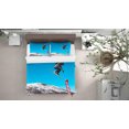 thumbnail image 2 of 3D Pexels Sports Ice Mountain Skiing Player View Quilt Cover Set Bedding Set, 2 of 3