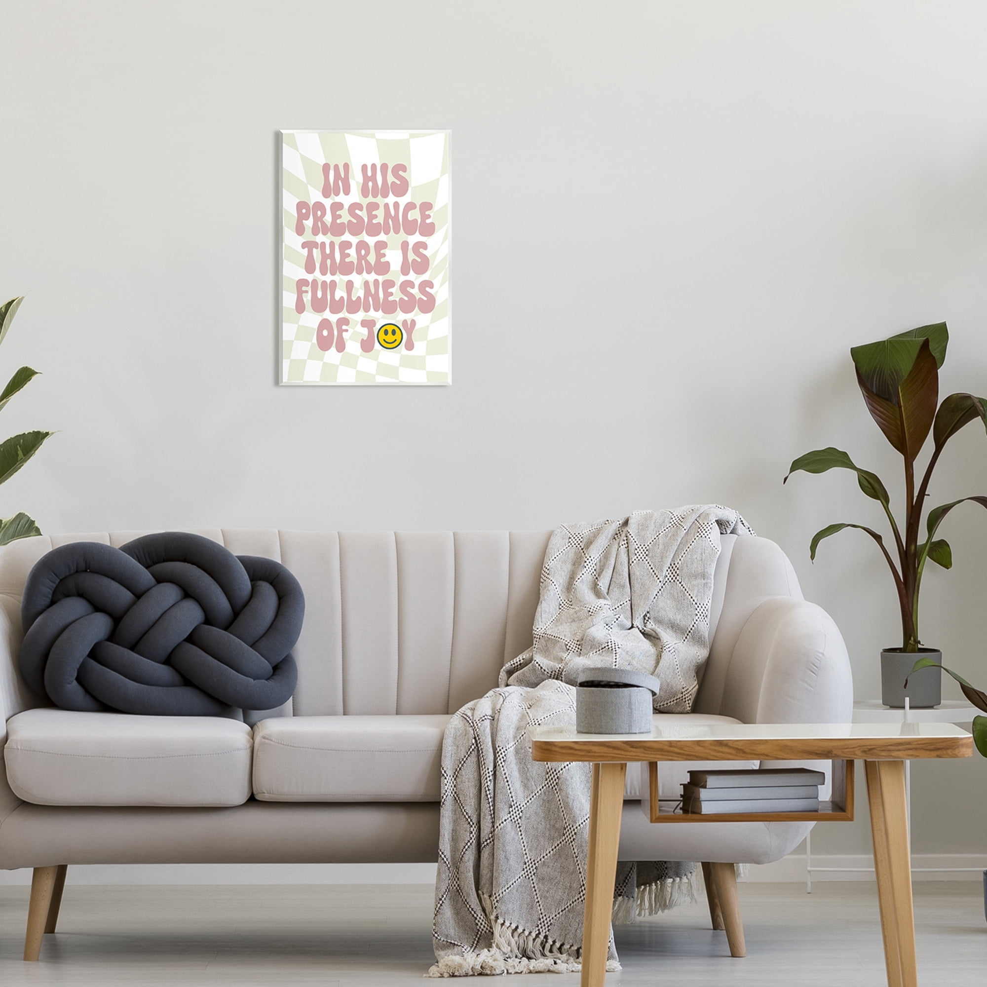 Stupell Industries Retro Religious Patterned Inspirational Painting Unframed Art Print Wall Art, 13 x 19