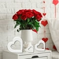 thumbnail image 7 of Valentines Day Decorations Heart Shaped Centerpiece, Standing Heart Decor for Desktop, Board Valentine Display Stand, Spring Home Decoration for Indoor Party Anniversary Wedding Decor A, 7 of 7