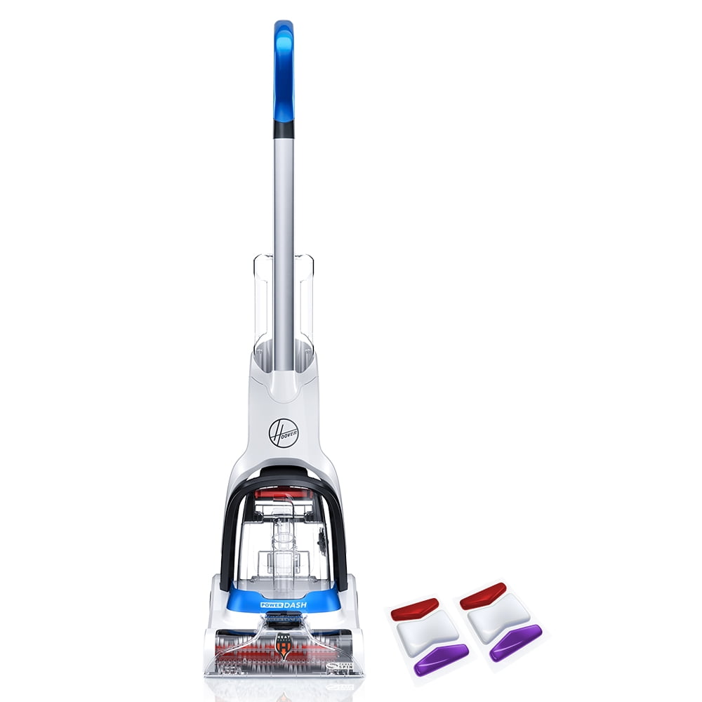 Hoover PowerDash Pet Carpet Cleaner Machine with Clean Pack Carpet Cleaner Solution Pod Samples, FH50712