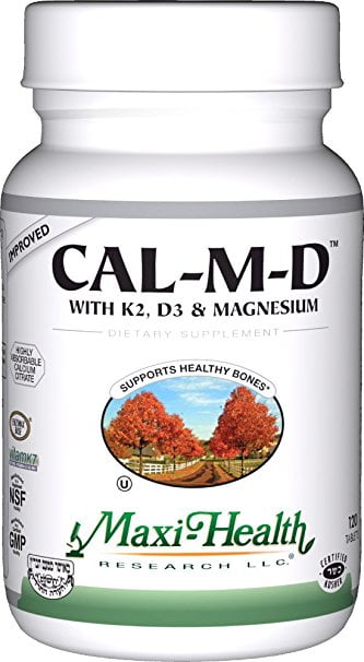 Maxi Health Research - Cal-M-D With Vitamin K2 & D3 120 tab