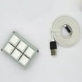 thumbnail image 4 of 6 Keys LED HID Standard DIY Customize USB Programmable Mechanical Keyboard Macro Keypad Multiple Function Modes Supported, 4 of 4