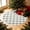 Gray, variant on Edgtyos Christmas Plaid Round Tree Skirt, Black White Check Rubber Back Non Slip Waterproof Fabric Floor Cover, Xmas Tree Base Living Room Decor