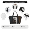 thumbnail image 5 of Rocae Dog Wrapped in Towel 1 for Travel Shoulder Bag Top Handle Handbag with Yoga Mat Buckle for Gym, Work, Travel, 5 of 7
