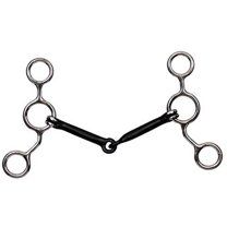 Showman Stainless Steel Junior Cow Horse Bit w/ 5 1/4" Shanks