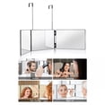 thumbnail image 5 of ikaufen Mirror for Self Hair Cutting 360° Adjustable & Foldable Mirror,Portable Trifold Barber Mirrors and 5X Magnification for Hair Styling and Makeup, 5 of 7