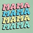 thumbnail image 6 of Wild Bobby Mama Mama Mama Women Slim Fit Junior Tee, 6 of 6