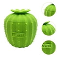 thumbnail image 6 of Fancyes Butter Crock French Butter Dish Cute Shape Silicone Decor with Lid Storage Container Canister for Hotel Farmhouse Household Bright Green, 6 of 8
