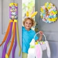 thumbnail image 2 of CoreLiving 40 Inch Happy Easter Windsock Bunny Spring Outdoor Yard Decorations Double Sided Garden Windsock Wind Spinner for Outside Porch Patio Balcony Hanging Easter Decor, 2 of 6