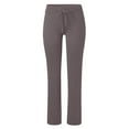 thumbnail image 3 of Womens Trousers Women's Pants Casual Grey Pants Women Comfy Work Pants Women Elastic Waist Pants for Women with Pockets Summer Pants for Women 2025, 3 of 5