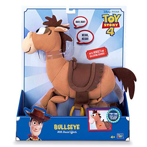 DETAILED CLOTH BULLSEYE Figure *Soft & Huggable* Toy Story 4 Walmart Exclusive 