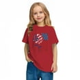 thumbnail image 6 of MKOSPLRT 3-10 Years American Flag Shirt Toddler Boys Girls Patriotic T-Shirt USA Flag Graphic Tshirts 4th of July Tee Tops, 6 of 8