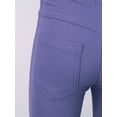 thumbnail image 4 of iiniim Girls Active Leggings Athletic Pants Workout Running Yoga Sports Dancewear Footless Tights Age 3-14 Purple 5-6, 4 of 7