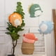 thumbnail image 5 of Almohada de peluche con forma de dinosaurio Hitoshe, de peluche, 40 cm, 5 of 7