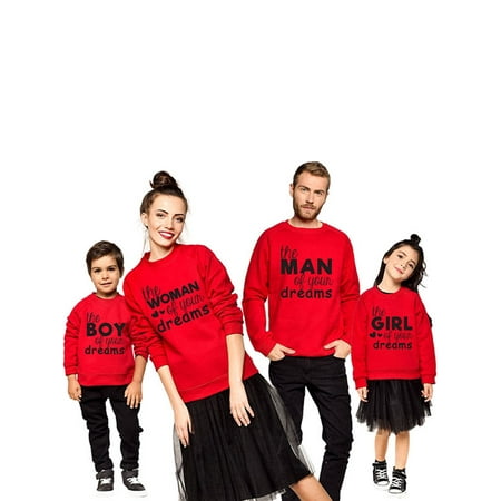 

ReliMart Popular Christmas Family Matching Outfits Adult Children Family Shirt Set
