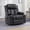 Black, variant on GAOHAPY Rocker Recliner Chair with Heat and Massage,360°Swivel Recliner Chair for Adults Elderly,Oversized Recliner Single Sofa Seat with 2 Cup Holders and Side Pocket(Brown)
