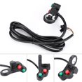 thumbnail image 3 of Toystoory DK-04 3-en-1 Interruptor de luz de cabeza Señal de giro de bocina para motocicleta Scooter Patinetes eléctricos, 3 of 6