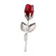 thumbnail image 4 of Adorno de rosa de cristal con diamantes de imitación, figura floral, ramo de rosas, regalo floral Rojo, 4 of 9