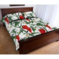 thumbnail image 3 of Juego de Cama Colcha Chili Leaves Flower Pattern, 3 of 5