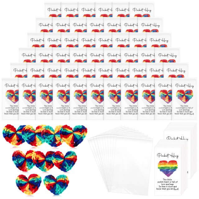 Set Pocket Hug Gift Mindsoft 140 sets Rainbow Party