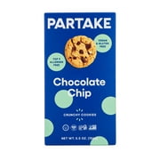 Partake Vegan & Gluten-Free Crunchy Chocolate Chip Cookies, 5.5 oz